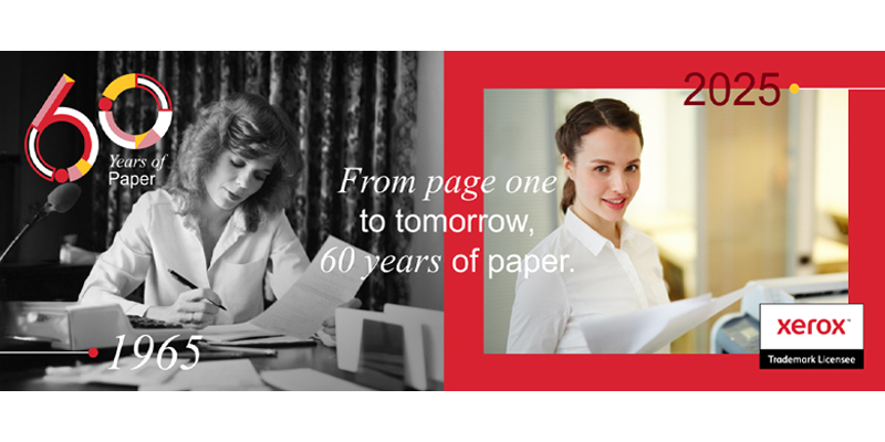 A Xerox 60 éves - Ismerje meg a papír mögött rejlő örökséget