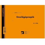 Emelőg&eacute;pnapl&oacute; 24 lapos A/5 fekvő, P&aacute;tria
