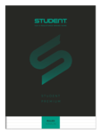 ICO Student Premium füzet, A4 vonalas lapos (81-32) fekete borító