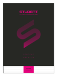 ICO Student Premium füzet, A4 vonalas lapos (81-32) fekete borító