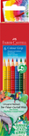 Faber-Castell Színes ceruza-készlet   6db-os háromszögletű GRIP