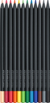 Faber-Castell Black Edition Színesceruza-készlet / 12 darabos 116412