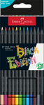 Faber-Castell Black Edition Színesceruza-készlet / 12 darabos 116412