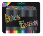 Faber-Castell Black Edition Sz&iacute;nesceruza-k&eacute;szlet / 100 darabos, f&eacute;mdobozban 116490