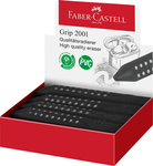Faber-Castell Radír GRIP 2001 háromszögletű fekete színben