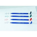 Nebulo Tűfilc fekete 0,4mm, f&eacute;mcs&uacute;cs, h&aacute;romsz&ouml;g alak&uacute; test