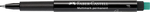 Faber-Castell Alkoholos filctoll fekete F-es heggyel