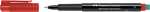 Faber-Castell Alkoholos filctoll piros F-es heggyel