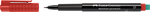 Faber-Castell Alkoholos filctoll piros S-es heggyel