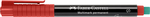 Faber-Castell Alkoholos filctoll piros S-es heggyel