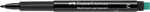 Faber-Castell Alkoholos filctoll fekete M-es heggyel