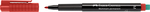 Faber-Castell Alkoholos filctoll piros M-es heggyel
