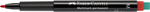 Faber-Castell Alkoholos filctoll piros M-es heggyel