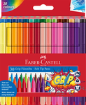 Faber-Castell Filctollk&eacute;szlet 30db-os GRIP