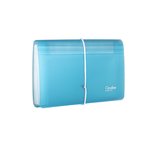 P+P Opaline transp./blue Harmonika mappa DL, 13 zseb  2-490