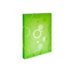 P+P NEO COLORI green Gumis mappa P+P NC A4 30mm zöl  2-946