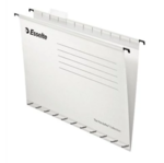 F&uuml;ggőmappa karton A4 'V'  fekete, feh&eacute;r