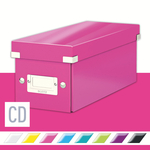 CD tartó doboz Leitz Click&Store, rózsaszín 60410023