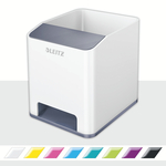 Leitz WOW kettős színhatású tolltartó, fehér-szürke, 53631001