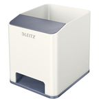 Leitz WOW kettős színhatású tolltartó, fehér-szürke, 53631001