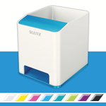 Leitz WOW kettős színhatású tolltartó, fehér-kék 53631036