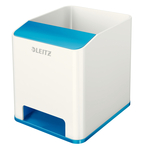 Leitz WOW kettős színhatású tolltartó, fehér-kék 53631036