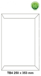 Környezetbarát TB4 tasak, szilikonos, 250x353mm