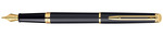 Töltőtoll -S0920710- Waterman Hemisphere New matt fekete, arany színű kiegészítők