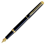 WATERMAN HEMISPHERE TÖLTŐTOLL LAKK FEKETE, ARANY KLIPSZ S0920610