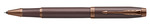 Parker Royal IM Monochrome burgundi v&ouml;r&ouml;s rollertoll,  burgundi v&ouml;r&ouml;s klipsz, 2190513