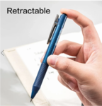 Deli Geni Zsel&eacute;stoll, 0,7 mm, nyom&oacute;gombos, k&eacute;k