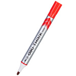 Deli Táblafilc piros kerek heggyel, Írásvastagság: 3 mm