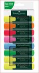 Faber Castell szövegkiemelő 8db-os készlet, 48 Superfluorescent