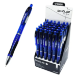 Vinson V5-1 Scholar Golyóstoll nyomógombos, kék tolltest