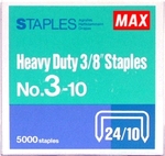 Tűzőkapocs MAX No.3-10 24/10 5000db/doboz