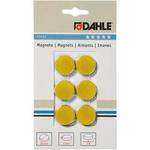 Mágnes kör 24mm SÁRGA DAHLE <6db/csom>