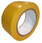 Sárga ipari padlójelzőszalag, ragasztós 50mmx33m