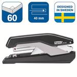 Rapid S060 Supreme SuperFlatClinch f&eacute;lt&aacute;ras tűzőg&eacute;p, 60 lap, fekete (Omnipress technol&oacute;gia)