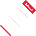 Cserecímke Esselte 7cm iratrendezőhöz, 50x158 mm 10db/csom 810801