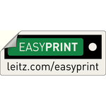 Leitz WOW nyomtatható regiszter, 1-6, PP, extra széles 12420000