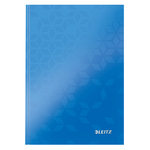 Lakkfényű WOW beírókönyv A5, vonalas, kék 46271036