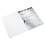 Leitz WOW Colorclip klipmappa, kék 41850036