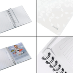 Leitz WOW spirálfüzet, A5, vonalas, fehér 46390001