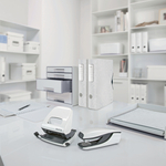 Leitz WOW spirálfüzet, A4, vonalas, fehér 46370001