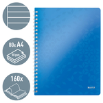 Leitz WOW spirálfüzet, A4, vonalas, kék 46370036