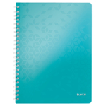 WOW spirálfüzet, A4, kockás, jégkék 46380051