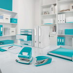 Leitz WOW spirálfüzet, A4, kockás, jégkék 46380051