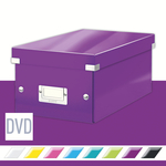 CLICK&STORE DVD-doboz, lila 60420062