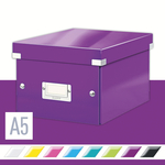 CLICK&STORE A5 méretű doboz, lila 60430062