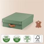 Leitz Puro karton t&aacute;rol&oacute;doboz M m&eacute;ret alacsony 2db f&ouml;ldz&ouml;ld